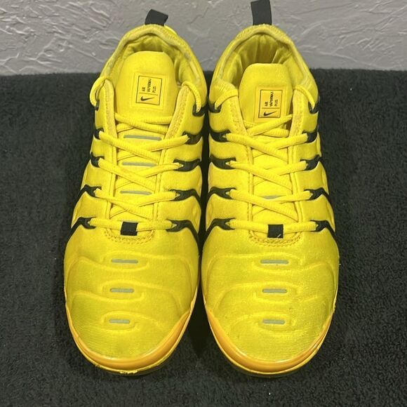 🐝🐝 NIKE Air VaporMax Plus 'Opti Yellow' Sneakers BUMBLEBEE Shoes Men Sz 10 - G - Picture 5 of 16